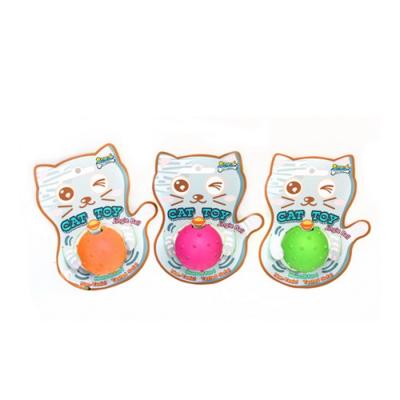 China Sustainable Pet Product Small Animal Toy Cat Toy Ball Kitty Toy Smart PET Toys for sale