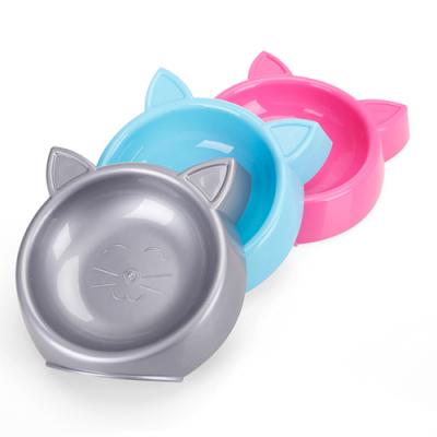 China 2021 Sustainable Plastic Cat Bowl For Pet Promotional Gifts OEM for sale