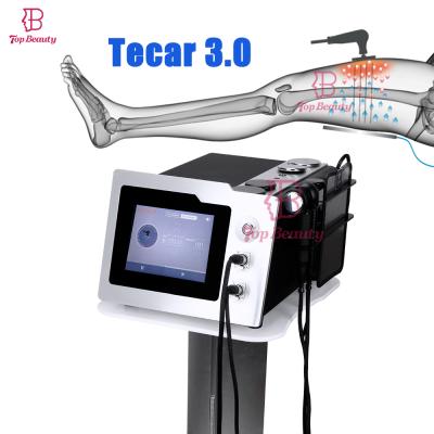 China 2*T2A (5*20MM) Indiba Cervical Pain Removal Machine Tecarterap Diathermy Diathermy Chiropractic Massage Tecar Smart Tecar Spain for sale