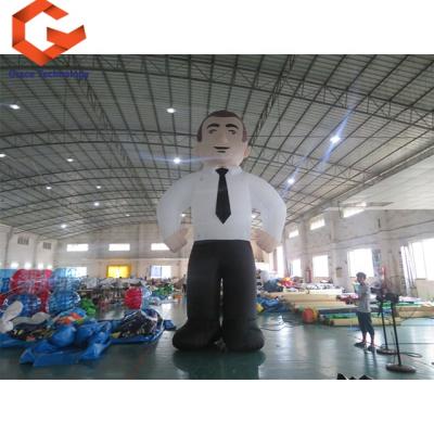 China Cool Outdoor Inflatable Human Balloon Custom Cartoon Inflatable Man Art Designs Demonstration for sale