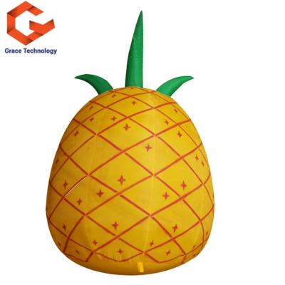 China Fireproof And Waterproof Outdoor Decorative Super Inflatable Cartoon Character Inflatable Fruit Models Pineapple for sale