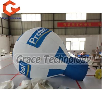 China Flame Retardant And Waterproof Inflatable Balloon Advertising Shape Hot Air Balloon PVC Oxford Balloon for sale