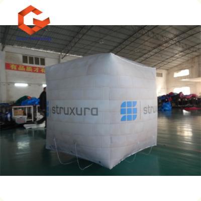 China Square Inflatable Flame Retardant And Waterproof Helium Balloon For Advertising, Custom Logo Inflatable Cube Balloon for sale