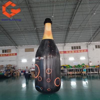 China Large Corona Beer Bottle Promotion Inflatable PVC Inflatable Vodka Bottle For Sale for sale