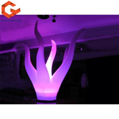 China Cheapest Price Inflatable Seaweed Parties Inflatable Lighting Decoration Tower Inflatable Defense For Stage for sale