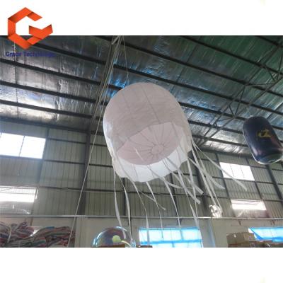 China Outdoor Colorful Inflatable Parties Jellyfish Lighting Inflatable Stage Decoration For Advertising for sale