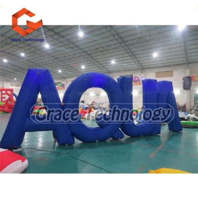 China Inflatable Parties Factory Price Custom Party Event Letter Decorations With Lights For Advertising for sale