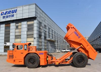 China Bequemer Sitz DERUI 12 unterirdischer Bergbaudump Truck zu verkaufen