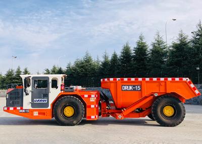 China DERUI DRUK-15: 16 MT Kapazität unterirdischer Bergbaudump Truck mit hohen Nutzlasten zu verkaufen