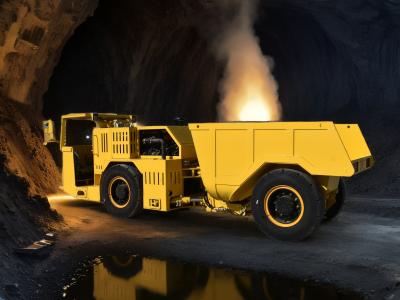 China Unterirdischer LKW Bergbau Gelenk-Dump Truck OEM-Design Tunnelbau Verwendung zu verkaufen