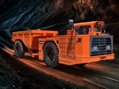 China DERUI DRUK -12 VOLVO Originalmotor Bergbaudump Truck DANA Getriebe zu verkaufen