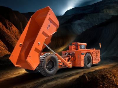 China Best  Price  Payload 12 Tons  6 M³ Underground Dump  Truck  For  Gold Mine  DERUI  Famous Brand for sale