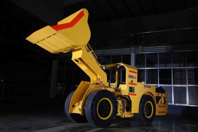 Cina Colore giallo LHD Mining Machine Customized Underground Front End Loader 1 secchio cubo in vendita