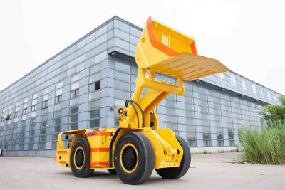 China Electric Motor HUALI 2m3 Underground Loader For Underground Construction Projects for sale