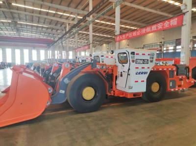 China DERUI  3.5 Cube Underground Loader  Grader  Dump Truck  VOLVO Engine for sale