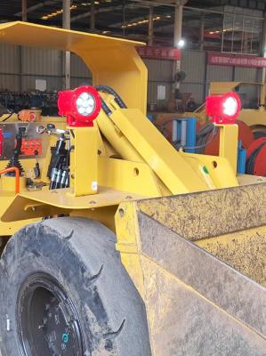 China Coal Mine Usage Underground LHD Loader   1 cube bucket capacity  fire proof blast proof electric cable loader en venta