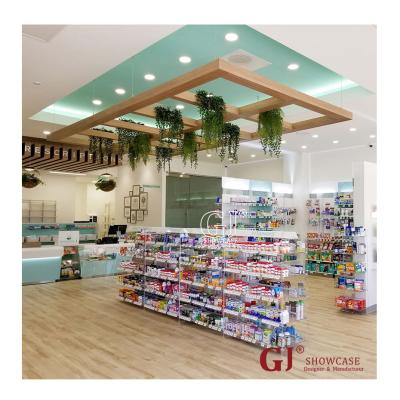 China European Prescriptions See Contra Through Acrylic Display Gondola Board Counter Healthcare Center Fixture for sale