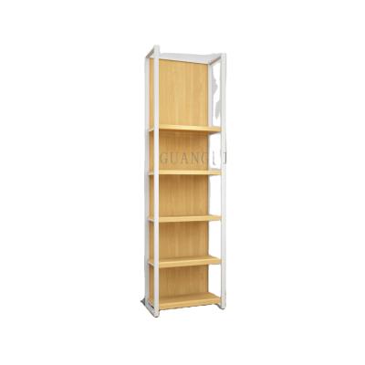 China Durable Easy Assembly Retail Store Display Racks Show Clothes Cabinet Book Shelves Supermarket Bookstore for sale