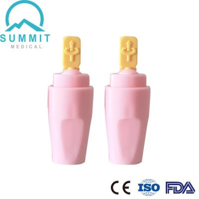 China Sterile Auto Lancet with Fully Concealed Retractable Needle, 21G 2.2mm for sale