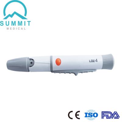 Cina Tecnologia Painfree di Pen Adjustable Lancing Device With della lancetta di sangue di sicurezza in vendita