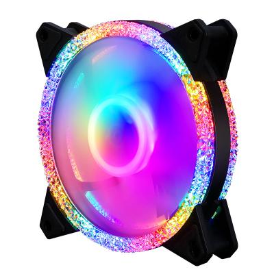 China Muhi-Wholesale 120*120*25Mm Pbt Computer Case Price Best Color And PC Computer Fan RGB Fan Hub Free Shipping for sale