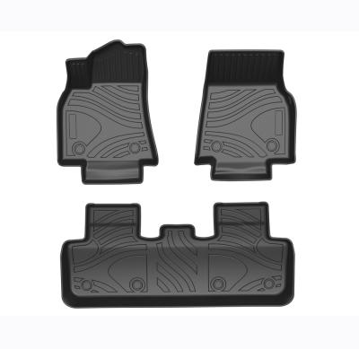 China Waterproof Car Floor Mat Custom Fit For Tesla Model Y for sale