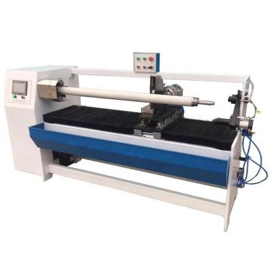 China PVC Products 1300mm Axis Roll Strip Double Axis Three Axis Automatic Single Axis Roll Rewind Slitter Machine for sale