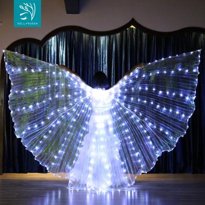 China Super Bright Prop Rising Lights 360-Degrees Led Belly Dance Isis Wings LED Isis Wings Belly Dance Isis Wings Costume Coat for sale