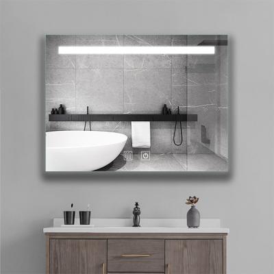 China Rongchang Factory 600*800mm Multisizes 600*800mm Bright Fogproof Smart Mirror Bathroom Smart Led Wall Led Mirror for sale