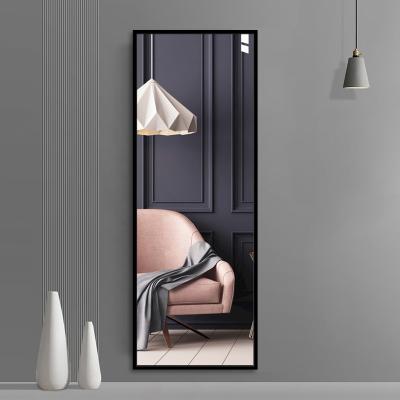 China Rongchang Modern Magnifying Floor Standing Mirror With Integral Body Alum Framed Flat MIRROR 3-4MM Rectangle Shape for sale