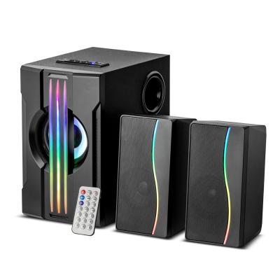 China AirPlay Outlets FT-2006-BT Surround - Family Sound Games LED Lights Wireless USB Speaker For Desktop For Laptop Computer Speaker for sale