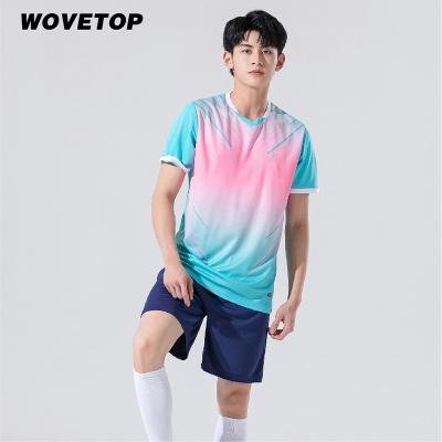 China Soccer Tank Top Set Team Customized Soccer Wear High Quality Suit 2022 New Design Uniform Wholesale Football Tank Tops for sale