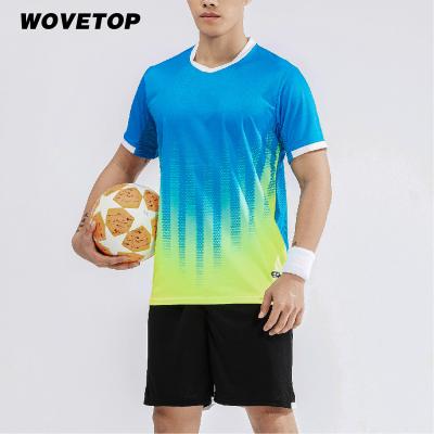 China 2022 Hot Sales Custom Wholesale Fashion Mens Breathable Youth Soccer Wear Designer Football Training Kit M3202 for sale