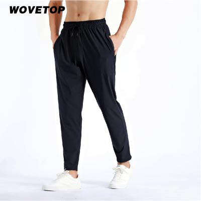 China Wholesale custom fashion sports nylon casual fitness QUICK DRY jogging outdoor quick-drying men's gym pants for sale