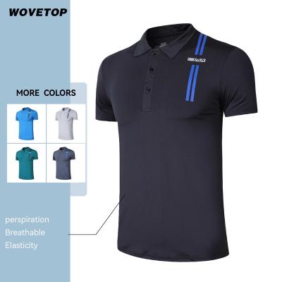 China Wholesale Cheap Custom 100% Polyester QUICK DRY Logo Printing Outdoor Sports Men Polo Shirt for sale