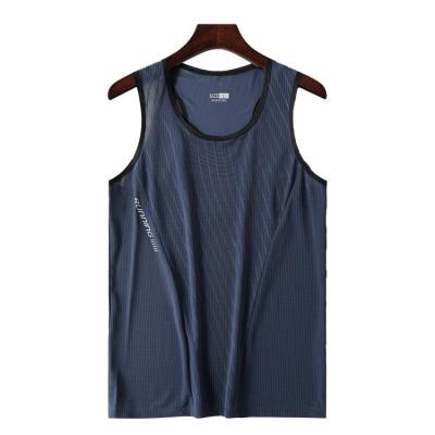 China 12% Spandex 88% Polyester 2022 New Invest QUICK DRY 12% Men's Sleeveless Sweater Training Sports for sale