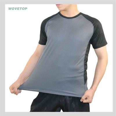 China wholesale Anti-wrinkle Quick-drying breathable gym plain with custom logo printed men's T-shirts for sale