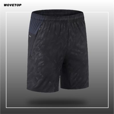 China 2022 QUICK DRY Splicing Sport Eco-friendly Fabric Stretch Fitness Shorts Men Gym Shorts for sale