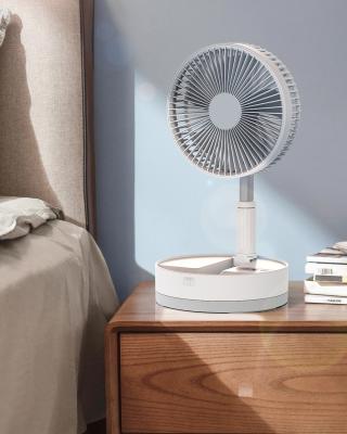 China New Design Hotel USB Rechargeable Office Home Electric Portable Pedestal Fans for sale