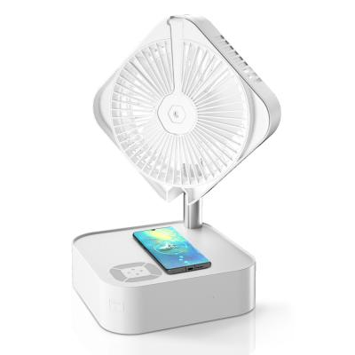 China Desktop Mini Portable Wireless Fan Table Fan Low Price Space Air Cooler Personal Tower and Pedestal Fans for sale