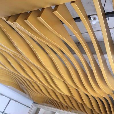 China Artistic Ceilings Exposed Ceiling T Grid For Stretch Aluminum Board Wood Ceiling Miami for sale