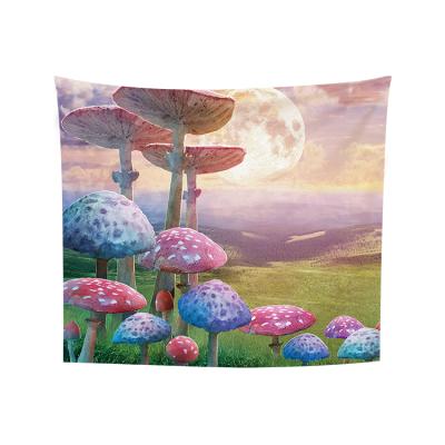 China Classic Psychedelic Mushroom Tapestry Fantasy Tapestry For Bedroom Wall Hanging Tapestry Wall Decor For Bedroom for sale