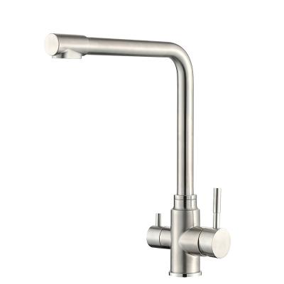 China Pull Out CUPC Jet Brushed Nickel NSF Pull Out CLASSIC Single Sink Faucet Selling Kitchen Sprayer Handle Core 304 for sale