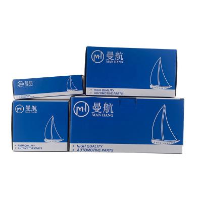 China Recyclable Custom Design Logo Printed Auto Parts Packaging Corrugated Color Package Paper Box for sale