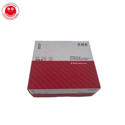 China Recyclable High Quality Custom Logo Design Folding Corrugated Auto Parts Packaging Paper Box for sale