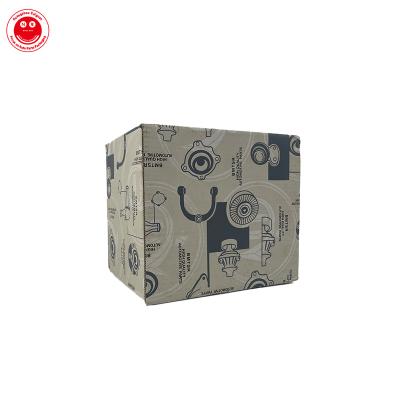 China Recyclable High Quality Folding Auto Parts Packaging Custom Print Corrugated Paper Boxes for sale