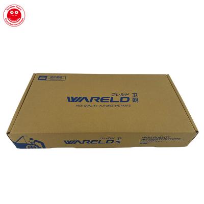 China Recyclable High Quality Folding Corrugated Auto Parts Packaging Custom Logo Package Paper Box for sale