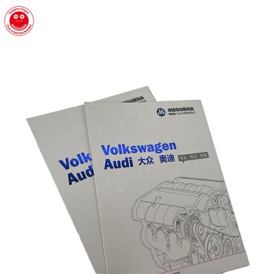 China Automotive Parts Custom Advertising Auto Engine Parts Product A4 Glossy Paper Flyers Catalog Printing for sale