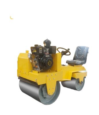 China Construction worksÂ   Mini Compactor Road Roller Compactor Vibrating Roller Small Double Road Roller Drum for sale