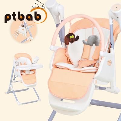 China 2020 Modern Electric Umpire Chair Baby Feeding Metal Material With Multifunction 2 In 1 Cradle Swing for sale